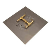 Original Brass Burner/Square Plate - CFB60